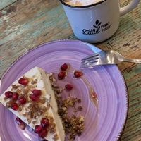 Lemon&Lime cheesecake at Little Plant Pantry in Amsterdam