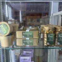 Vegan cheeses —try the chèvre !  at Little Plant Pantry in Amsterdam