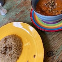Stew with grains!  at Little Plant Pantry in Amsterdam
