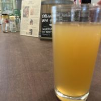 Pear Apple mulled spiced juice  at Little Plant Pantry in Amsterdam