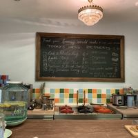 Today’s menu at Little Plant Pantry in Amsterdam