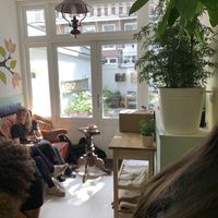 Back of shop at Little Plant Pantry in Amsterdam