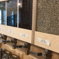 Seeds and beans on tap at Little Plant Pantry in Amsterdam