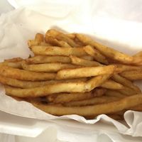 Seasoned fries   at Dat Dog in New Orleans