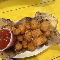 Seasoned tots  at Dat Dog in New Orleans