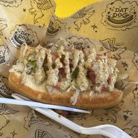 Banger brat  at Dat Dog in New Orleans