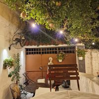 Outside garden wow! at Oda's Garden in Tirana