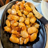 Lima beans at Oda's Garden in Tirana