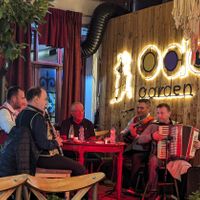 Live music at Oda's Garden in Tirana