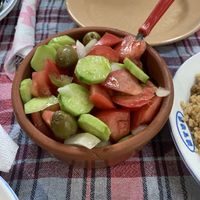 Tomato salad  at Lili Homemade Food in Berat