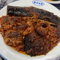Stuffed aubergine   at Lili Homemade Food in Berat