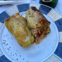 Paprika  at Temi Albanian Food in Berat