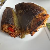 filled peppers   at Temi Albanian Food in Berat