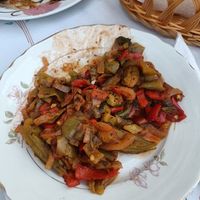 Okra at Temi Albanian Food in Berat