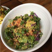 Caesar salad at No Bones Beach Club in Chicago