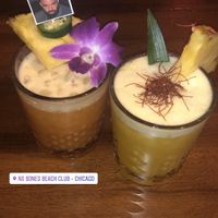 Beautiful drinks at No Bones Beach Club in Chicago
