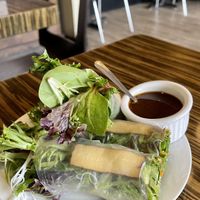 Fresh rolls  at LA Vegan in Los Angeles