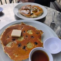 Tropical Pancakes at LA Vegan in Los Angeles