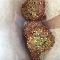 Falafel at Green Food Camper in Tokyo