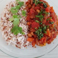 Three bean chili from fixed menu at Fittie Sense in Kuala Lumpur