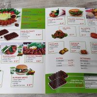 menu at Veganland in Bonn