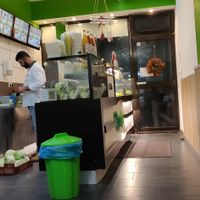 the restaurant at Veganland in Bonn