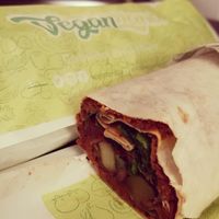 Vegan Cig Köfte Dürüm at Veganland in Bonn