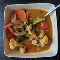 Red Curry 😋 at Once Upon A Thai in Abbotsford