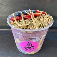 PB&J açaí bowl. DIVINE    at InFruition in Phoenix