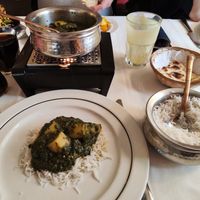 Aloo palak at Vulkan in Zurich