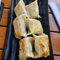 Impossible Gyoza at JINYA Ramen Bar in Burbank