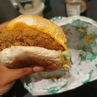 Chick'n Burger at Oowee Vegan - Baldwin in Bristol