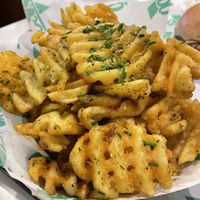 Garlic waffle fries   at Oowee Vegan - Baldwin in Bristol