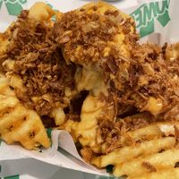 Loaded waffle fries  at Oowee Vegan - Baldwin in Bristol