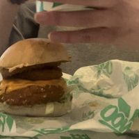 BBQ cluckin sandwich  at Oowee Vegan - Baldwin in Bristol