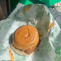 Bacon Cheese Burger   at Oowee Vegan - Baldwin in Bristol