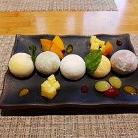 Mochi dessert at Yooji's Sushi - Bellevue in Zurich