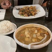 Amazing curry & Pad Thai  at Thai Delight in San Luis Obispo