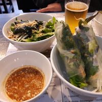 Rice rolls at An Khang Quan in Dusseldorf