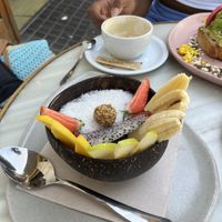 Açai bowl  at Brunch and Cake By The Sea in Barcelona
