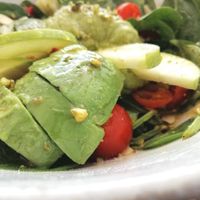 Quinoa and avocado salad  at Brunch and Cake By The Sea in Barcelona