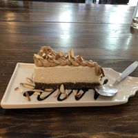 Caramel cheese cake   at Ganita Cafe in Pai