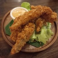 Chick'un drumsticks at Ganita Cafe in Pai