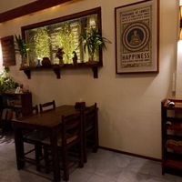 Inside at Ganita Cafe in Pai