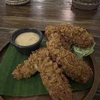 Chicken strips  at Ganita Cafe in Pai