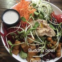   at Ganita Cafe in Pai