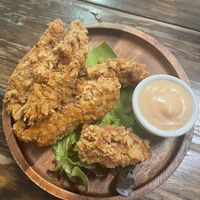 chicken tenders  at Ganita Cafe in Pai