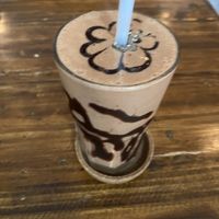 Vegan Snickers shake   at Ganita Cafe in Pai