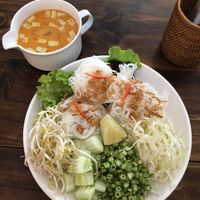 kanom jin  at Ganita Cafe in Pai