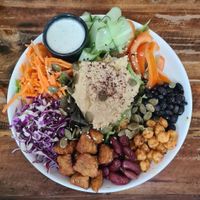 High protein salad. at Ganita Cafe in Pai